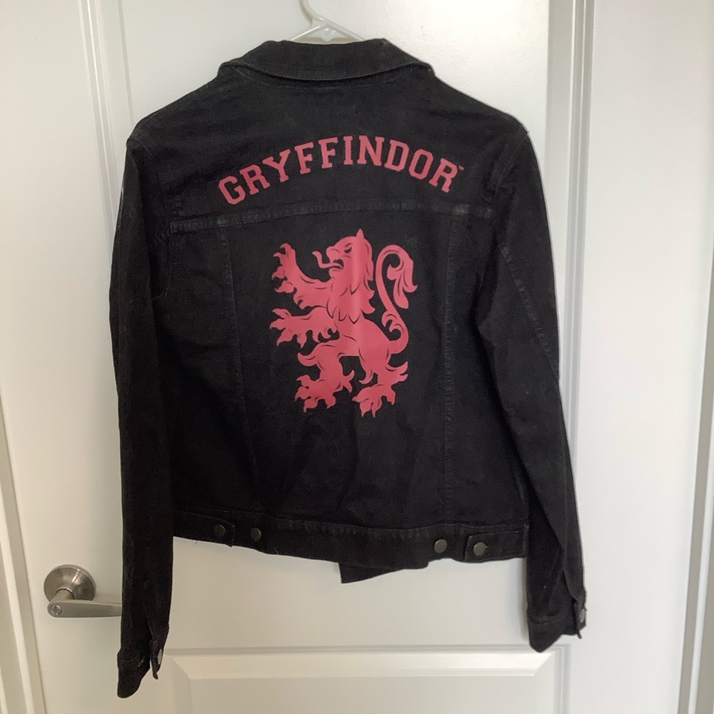 gryffindor jean jacket